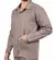 Jaleco Brim Manga Longa Com 3 Bolsos Uniforme Profissional Cinza - comprar online