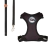 Peitoral e Guia para Gatos Black - comprar online