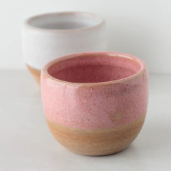 Juego de Taza y Plato Gres - comprar online