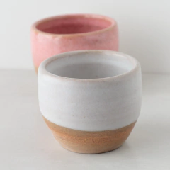 Juego de Taza y Plato Gres en internet