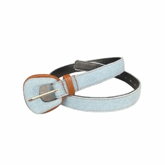 Cinto Jeans e couro Hally - loja online