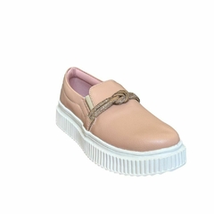 Tênis Slip on Rose Strass