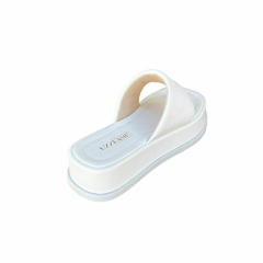 Flat Chinelo Feminino Metz Branca - comprar online