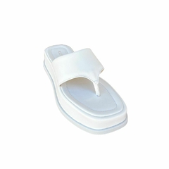 Flat Chinelo Feminino Metz Branca