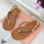 Sandália Rasteira Miu Miu Summer 'Golden Glow' na internet