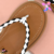 Sandália Rasteira Miu Miu Summer 'White Cream' - loja online