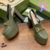 Mocassim Gucci Plataforma Horsebit Slingback 'Oliva'
