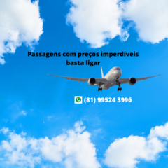 Banner da categoria PASSAGENS AÉREAS - NACIONAIS e INTERNACIONAIS