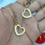 Imagem do Colar Personalizado Coração de Mãe com banho 18K