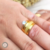 Alianças Egito 8mm Banhadas a ouro 18k