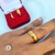 Imagem do Par de Alianças Ibiza Diamantada 6mm com Banho de Ouro 18K