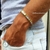 Pulseira Bicolor Pietro com Banho de Ouro 18K