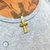 Colar Crucifixo Oração Pai Nosso com Banho de Ouro 18K - Ello acessórios