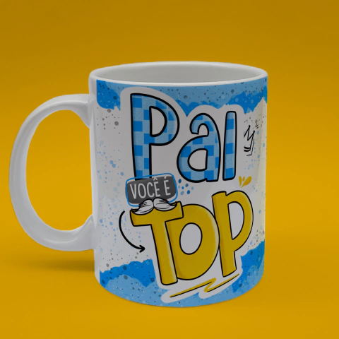 Caneca Cerâmica - Dia dos Pais - loja online