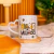 Caneca Cerâmica alça coração - Manuh Artes