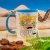 Caneca Cerâmica alça e interior colorido - loja online