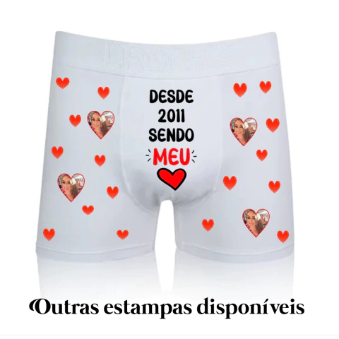 Cueca branca personalizada - comprar online