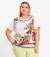 Blusa Feminina Plus Size Florida