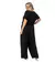 Macacão Plus Size Em Viscose Slub - Incanti Acessórios