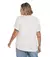 Blusa Plus Size Alongada Folhagens - comprar online