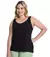 Blusa de Alças Feminina Plus Size