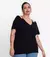 Imagem do Blusa Feminina Plus Size Decote V