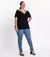 Blusa Feminina Plus Size Decote V - comprar online