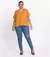 Blusa Feminina Plus Size Gola em V