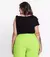 Blusa Feminina Plus Size Com Nó - comprar online