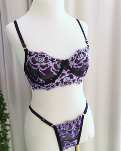 Conjunto Lavínia de Renda sem bojo