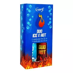 Duo hot e Ice gel lubrificante esquenta e lubrificante esfria