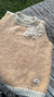 Chaleco flores blancas - comprar online