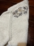 Pullover natural flores marrones - tienda online
