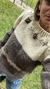 Pullover Lana Combinado