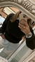 Sweater Clásico Intervenido con cuero + Choker Corbatero de regalo - tienda online
