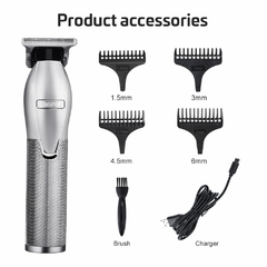 Imagem do Ouro metal barbearia barbear t-blade pro cabelo clippertrimmer corte de cabelo e