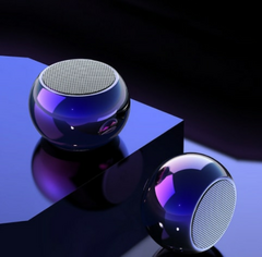 Caixinha Som Bluetooth Tws Metal Mini Speaker Amplificada 3W