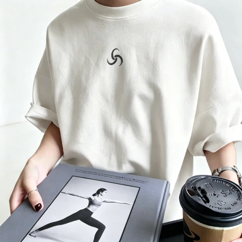 Camiseta Oversized TRIPC- Off- white