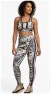 Conjunto legging e top estampa sublimada print animal.