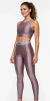 Legging cirrê metalizado