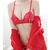 conjunto 4 peças roupa interior feminina + meias + tanga plus size sutiãs lenc - MULTDROP