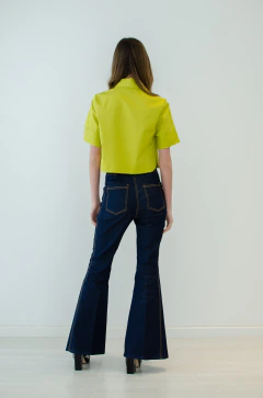 Pantalón Carolina de denim en internet