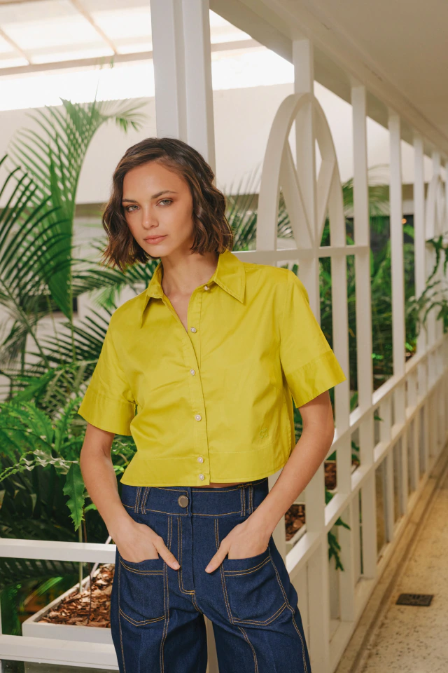 Camisa Felicitas Lemon