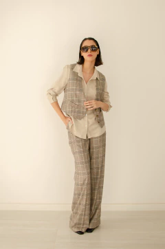 Pantalón Príncipe de Gales - Claudia Arias