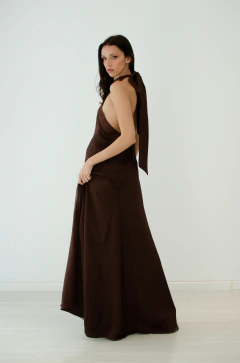 Vestido Mora chocolate - tienda online