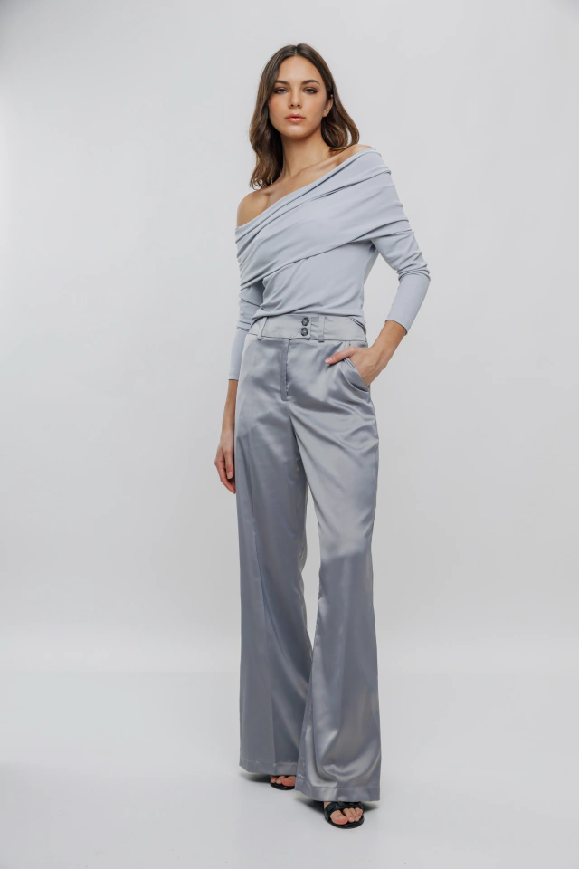 Top seducción plata Claudia Arias