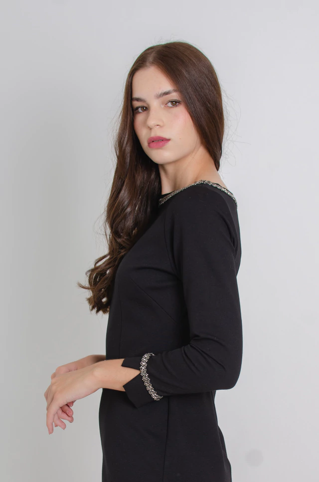 Vestido constantina punto Roma Claudia Arias — imagen 3