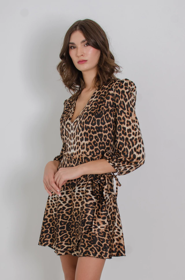 Vestido wild animal