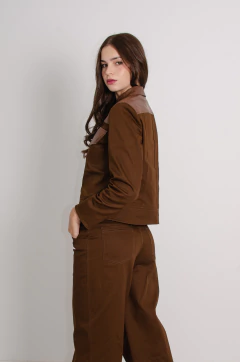 Campera Cami combinada - Claudia Arias