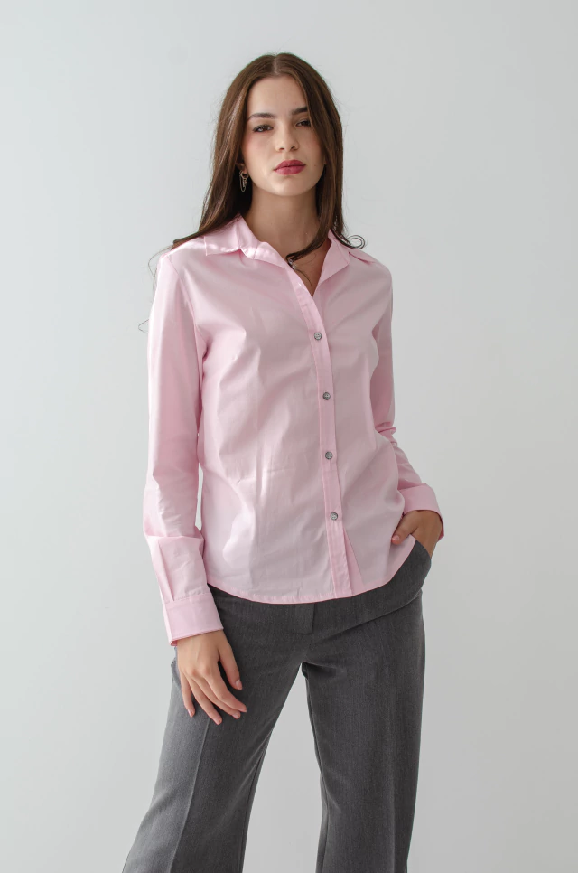 Camisa Pauli rosa de Claudia Arias — imagen 3